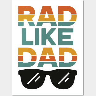 Rad like dad Posters and Art
